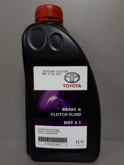 Тормозная жидкость Toyota DOT 5.1 (1L)