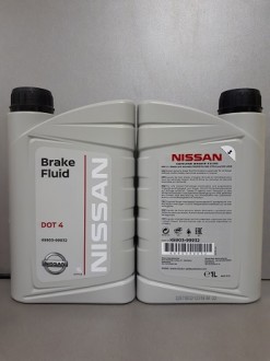 Тормозная жидкость Nissan DOT 4 (1L)